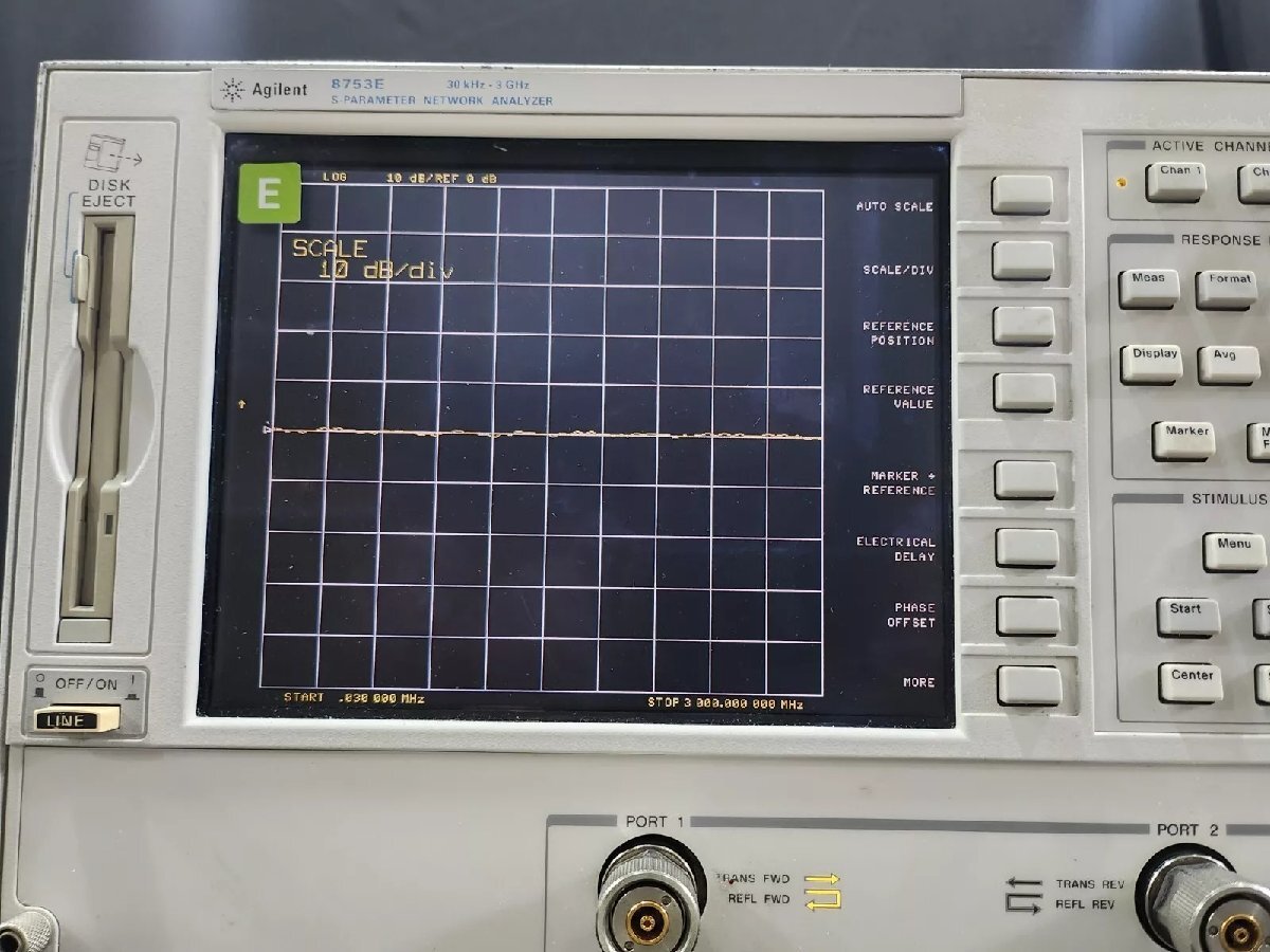 Agilent 8753E RF Network Analyzer 30kHz-3GHz [q1164090296]