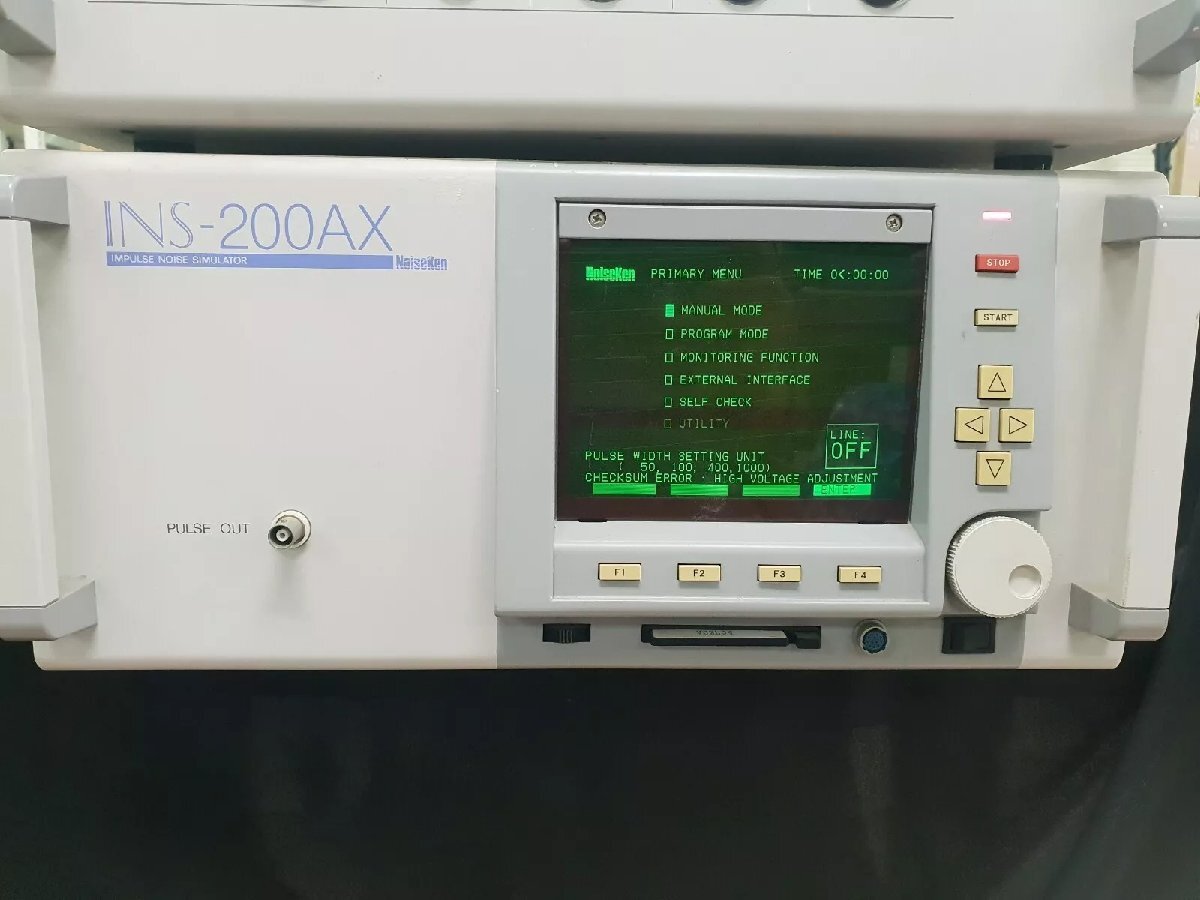 Noiseken INS-200AX IJ-02 Impulse Noise Simulator (for parts or not working) [x1164128041]