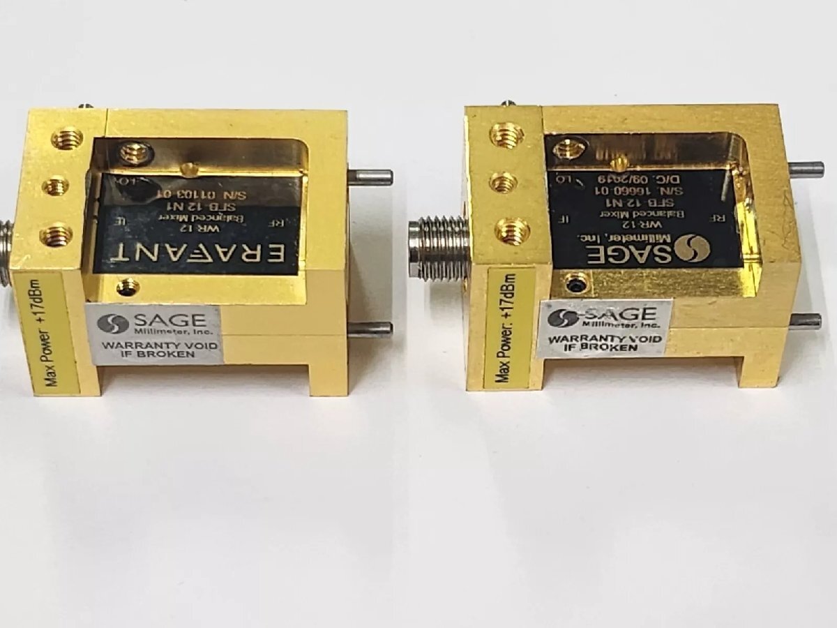 SAGE ERAVANT SFB-12-N1 WR-12 Balanced Mixer 60-90GHz [p1164126278]