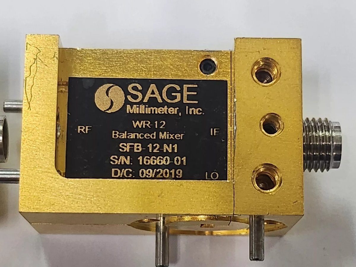 SAGE ERAVANT SFB-12-N1 WR-12 Balanced Mixer 60-90GHz [p1164126278]