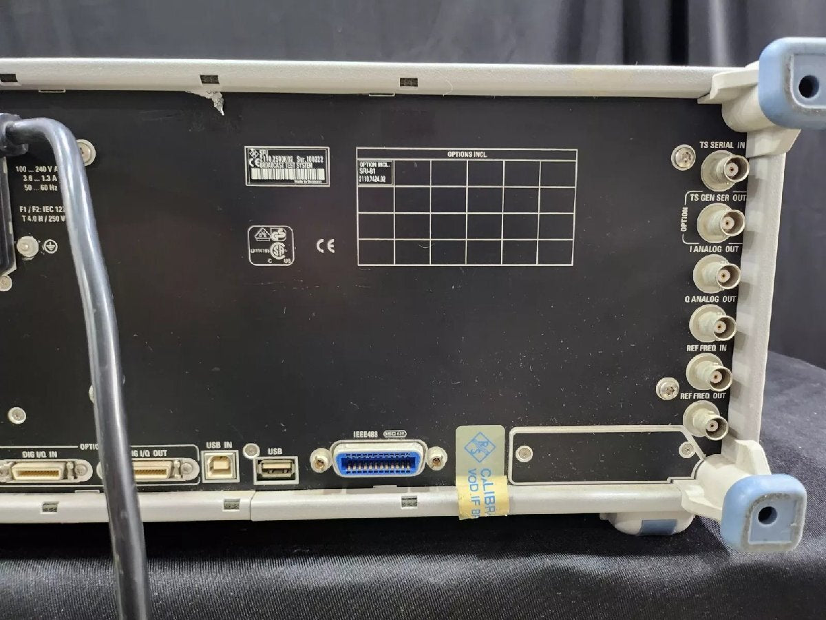 NBC R&S SFU Broadcast Test System [e1164254095]