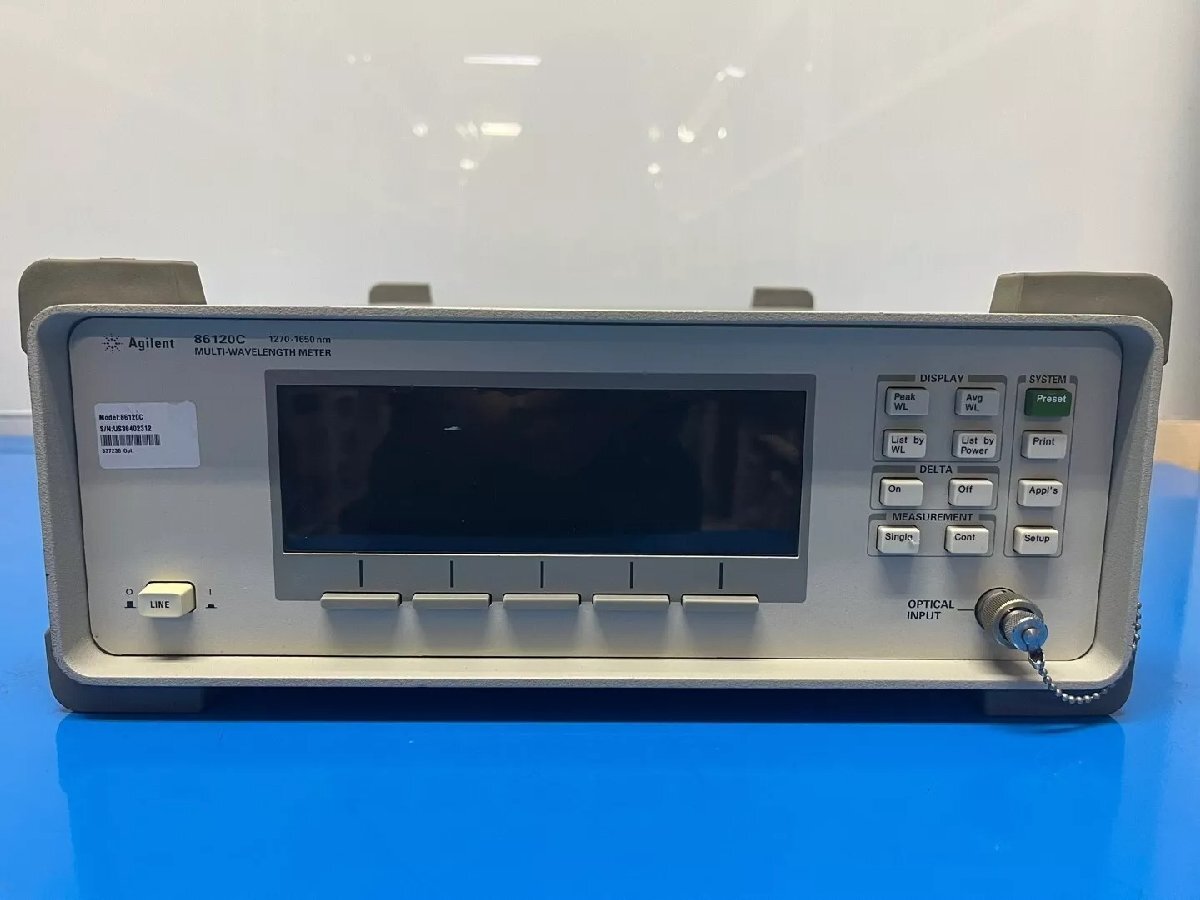 Agilent 86120C Multi-Wavelength Meter 1270-1650nm (for parts or not working) [m1164289828]