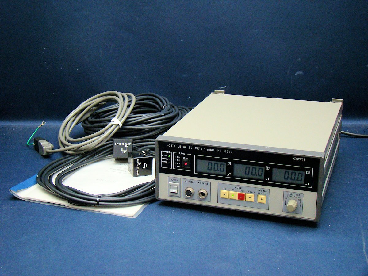 MTI HM-3520 HMC Magnetic Field Meter AC/DC [p1164643498]