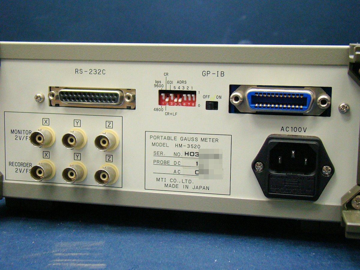 MTI HM-3520 HMC Magnetic Field Meter AC/DC [p1164643498]