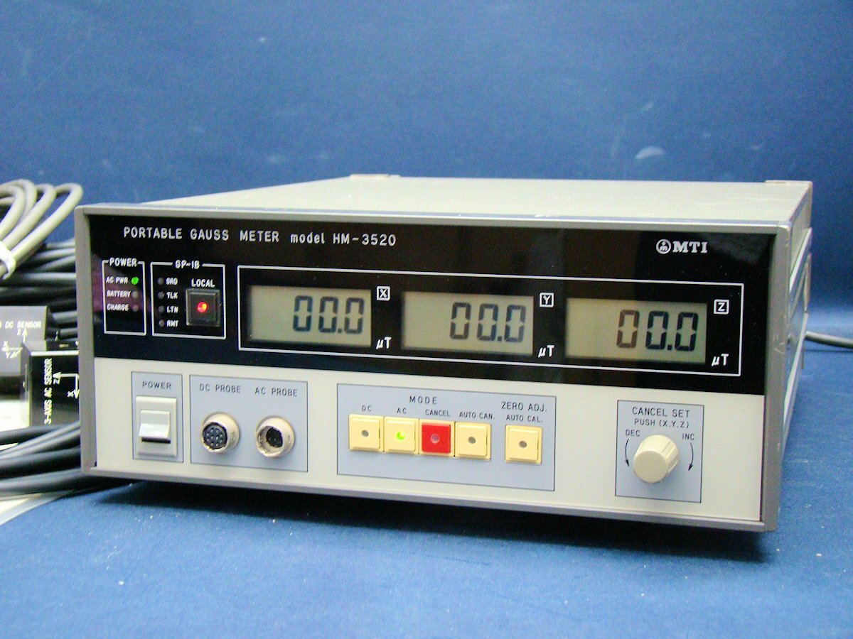 MTI HM-3520 HMC Magnetic Field Meter AC/DC [p1164643498]