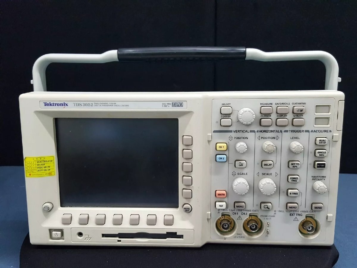 Tektronix TDS3052 Digital Oscilloscope 500MHz 2ch 5GS/s Digital Phosphor Oscilloscope [b1164793921]