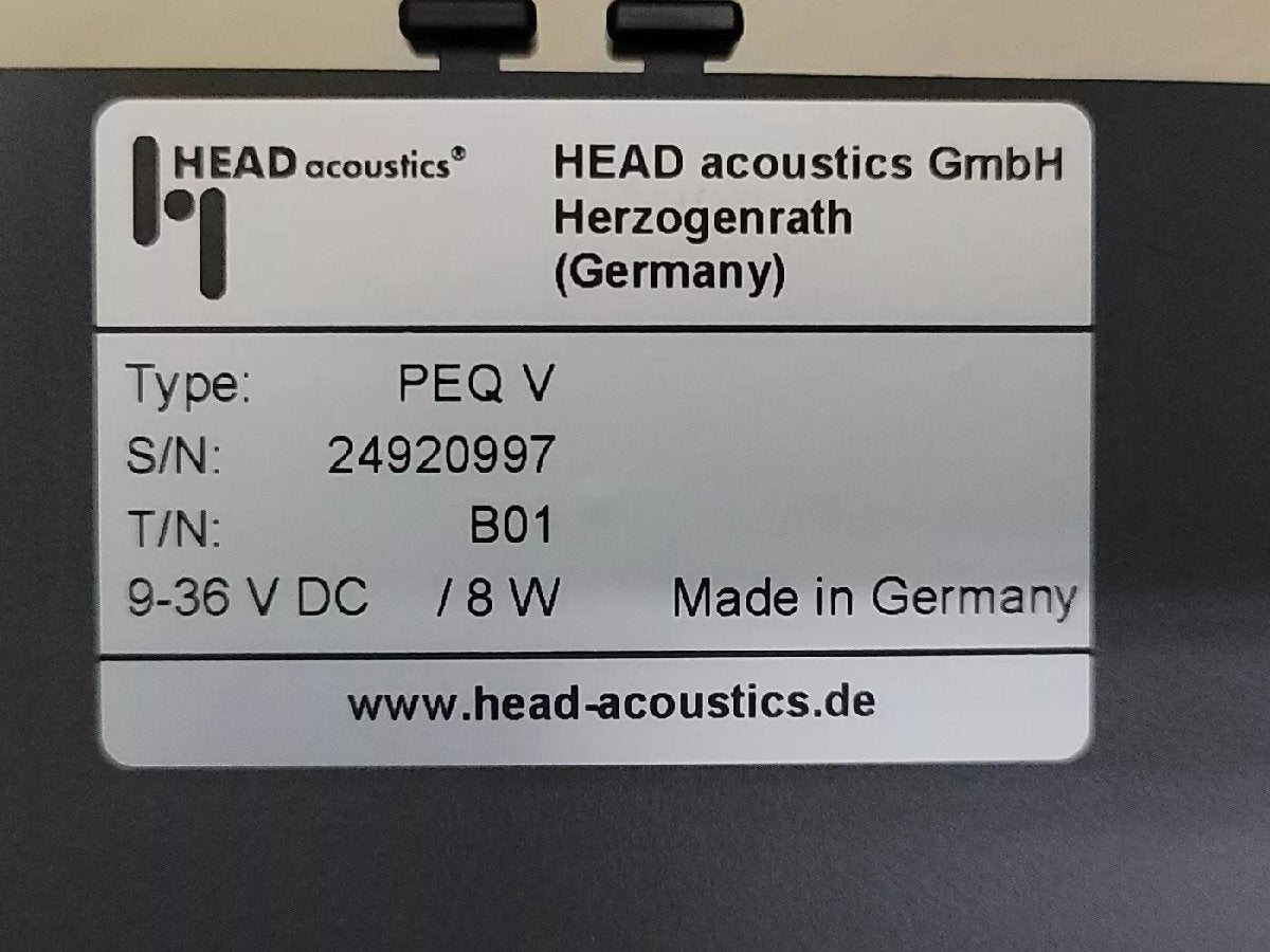 HEAD acoustics 2492 PEQ V Programmable Digital Equalizer [w1164891541]