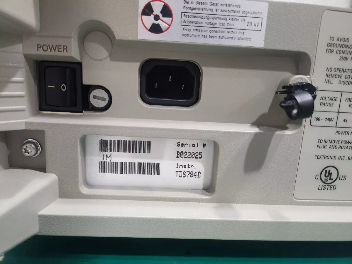 Tektronix TDS784D Digital Oscilloscope 1GHz 4ch 4GS/s (for parts or not working) [h1164964725]