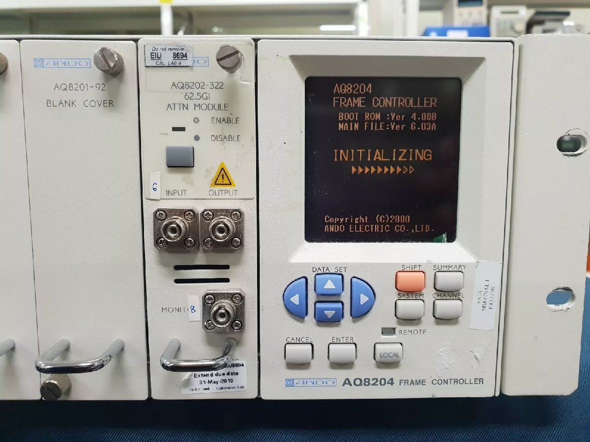 ANDO AQ8204 8-slot Frame Controller (as-is) [h1164964735]