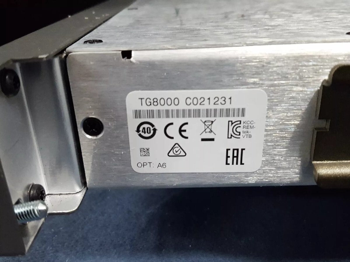 Tektronix TG8000 Multiformat Video Test Signal Generator [j1164961082]