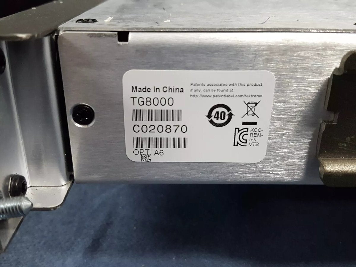 Tektronix TG8000 Multiformat Video Test Signal Generator [k1164966796]
