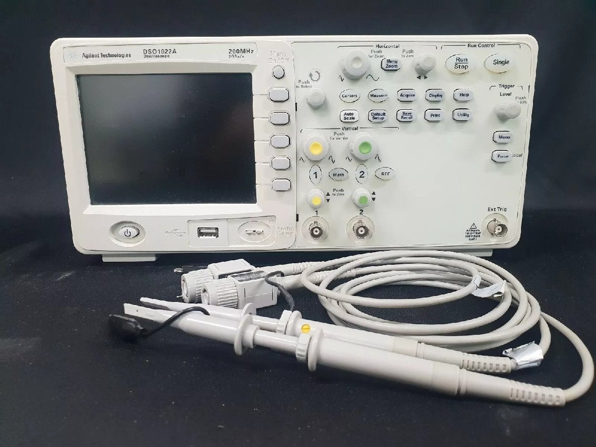 Agilent DSO1022A Oscilloscope 200MHz 2ch 2GSa/s with 2x N2862A Probe [l1164986816]