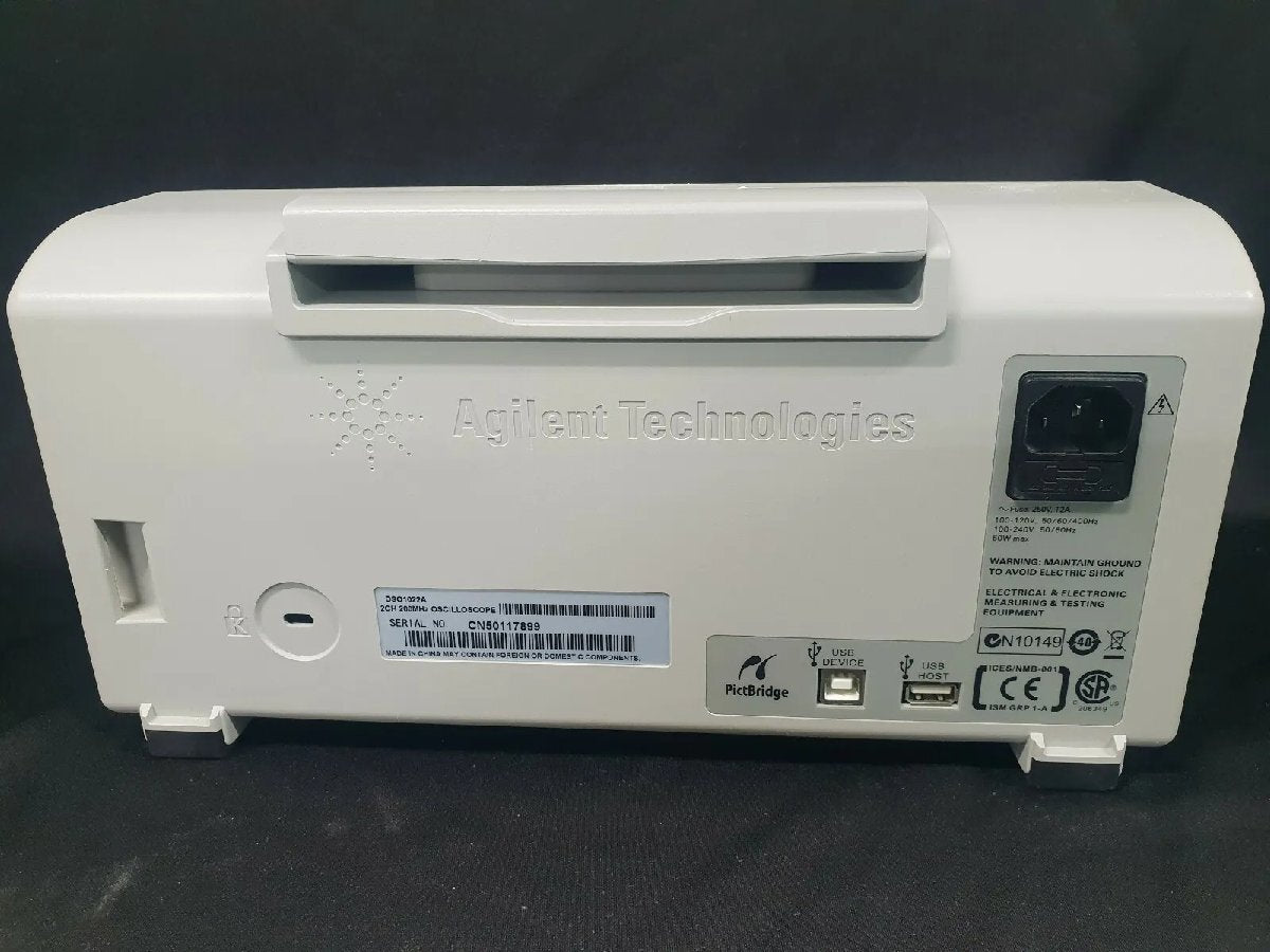 Agilent DSO1022A Oscilloscope 200MHz 2ch 2GSa/s with 2x N2862A Probe [l1164986816]