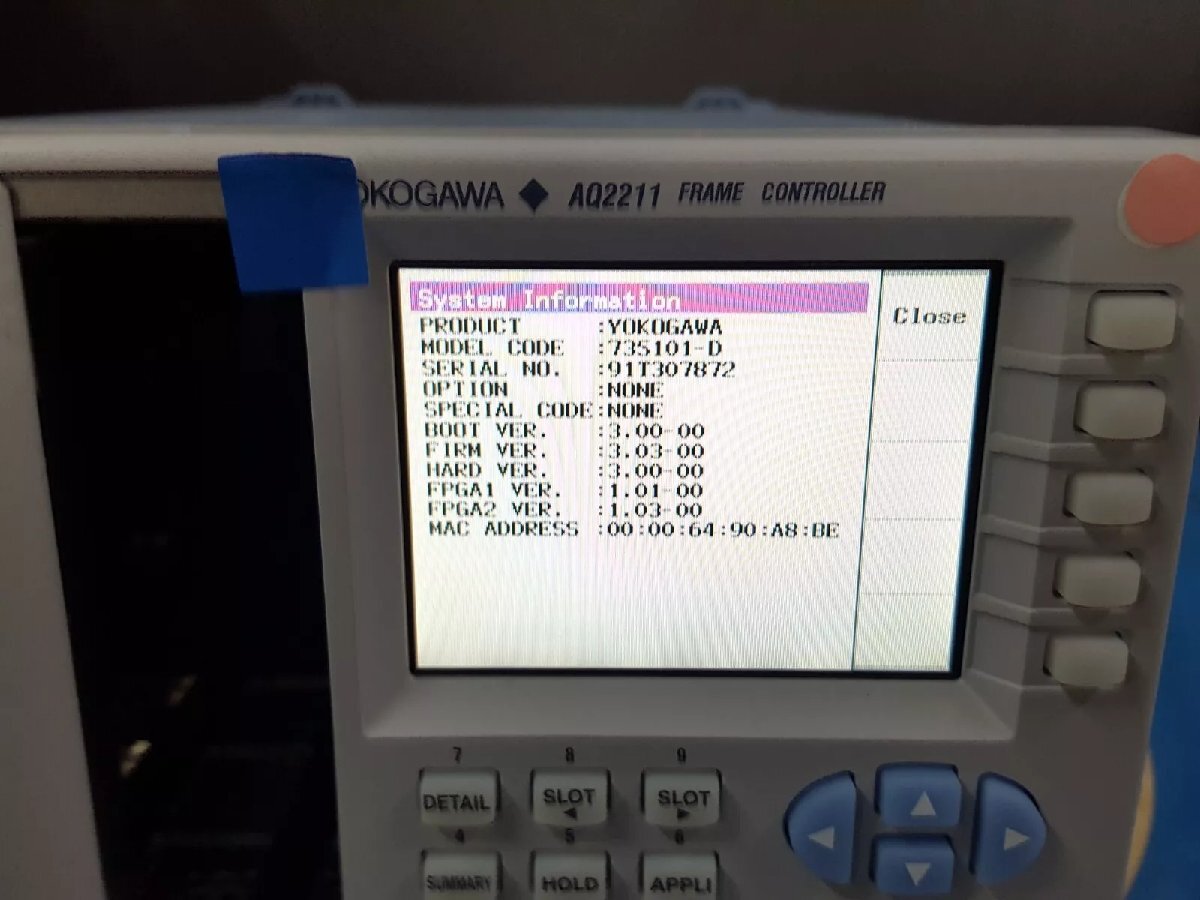 Yokogawa AQ2211 Frame Controller [l1165099879]