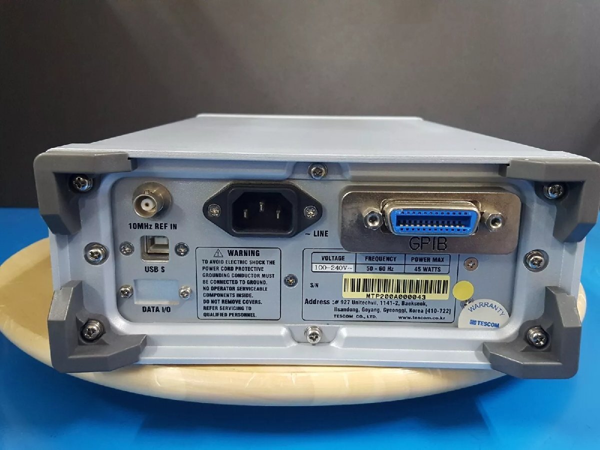 Tescom MTP200A Wi-Fi Manufacturing Tester Opt. WIFI [f1165112873]