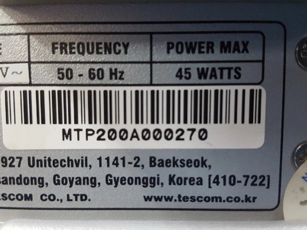 Tescom MTP200A Wi-Fi Manufacturing Tester Opt. BT_LE [e1165117997]