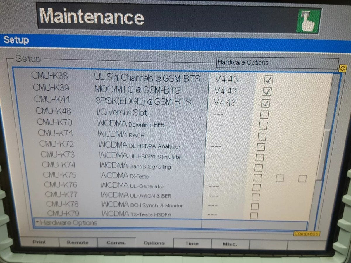 Rohde & Schwarz CMU300 Universal Radio Communications Tester (as-is) [q1165120174]