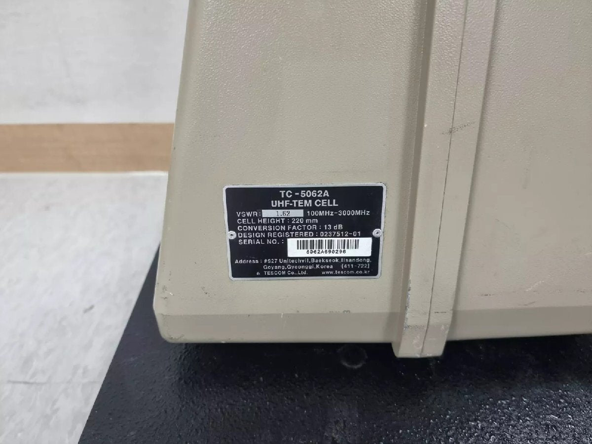 TESCOM TC-5062A UHF-TEM CELL [f1165125608]