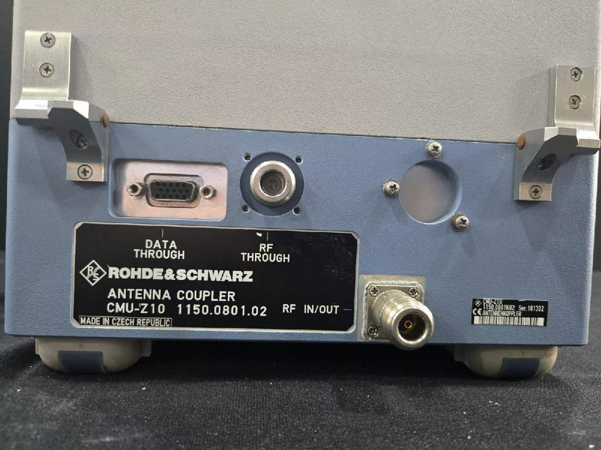 NBC R&S CMU-Z10 Broadband Antenna Coupler RF Shielded Chamber [x1165132807]