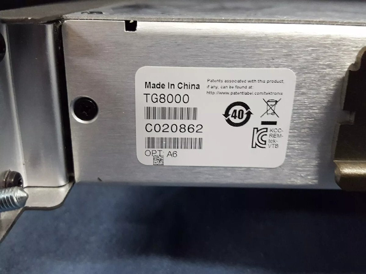 Tektronix TG8000 Multiformat Video Test Signal Generator [b1165261881]