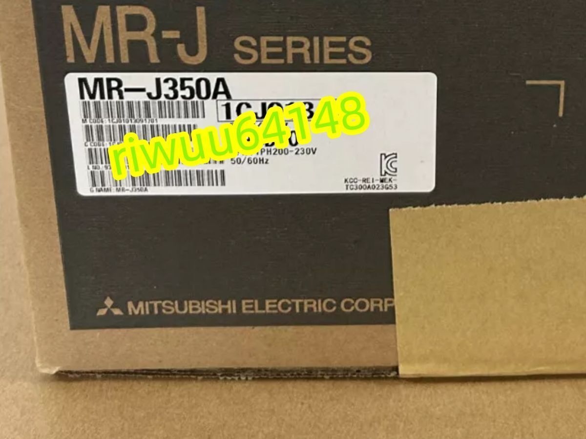 MITSUBISHI MR-J350A Servo Amplifier [f1165358249]