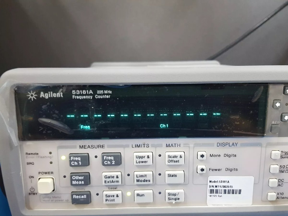 Agilent 53181A Frequency Counter 225MHz [v1165637160]