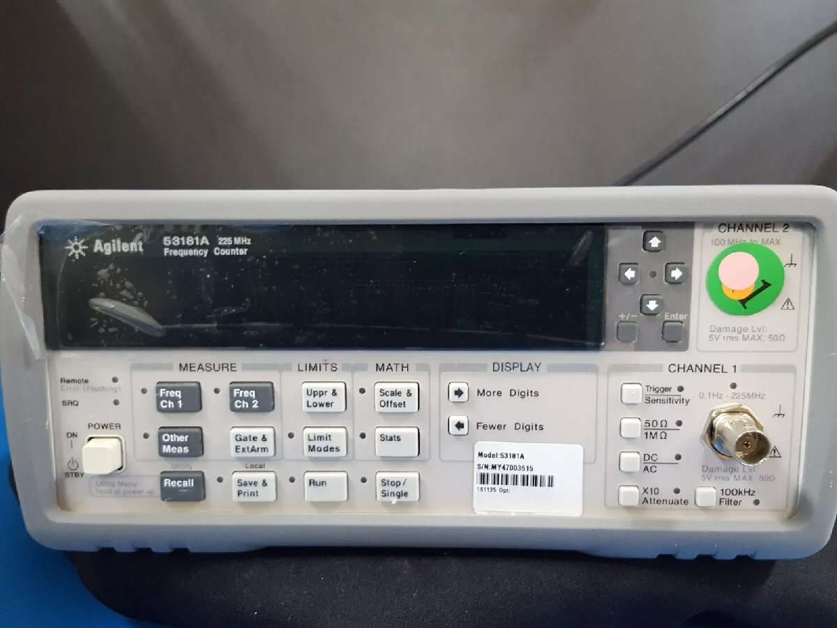 Agilent 53181A Frequency Counter 225MHz [v1165637160]