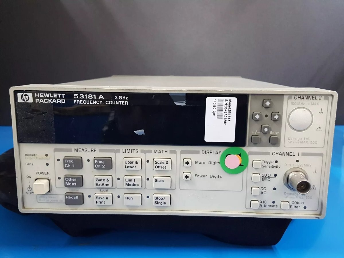 HP 53181A Frequency Counter 225MHz [f1165636856]