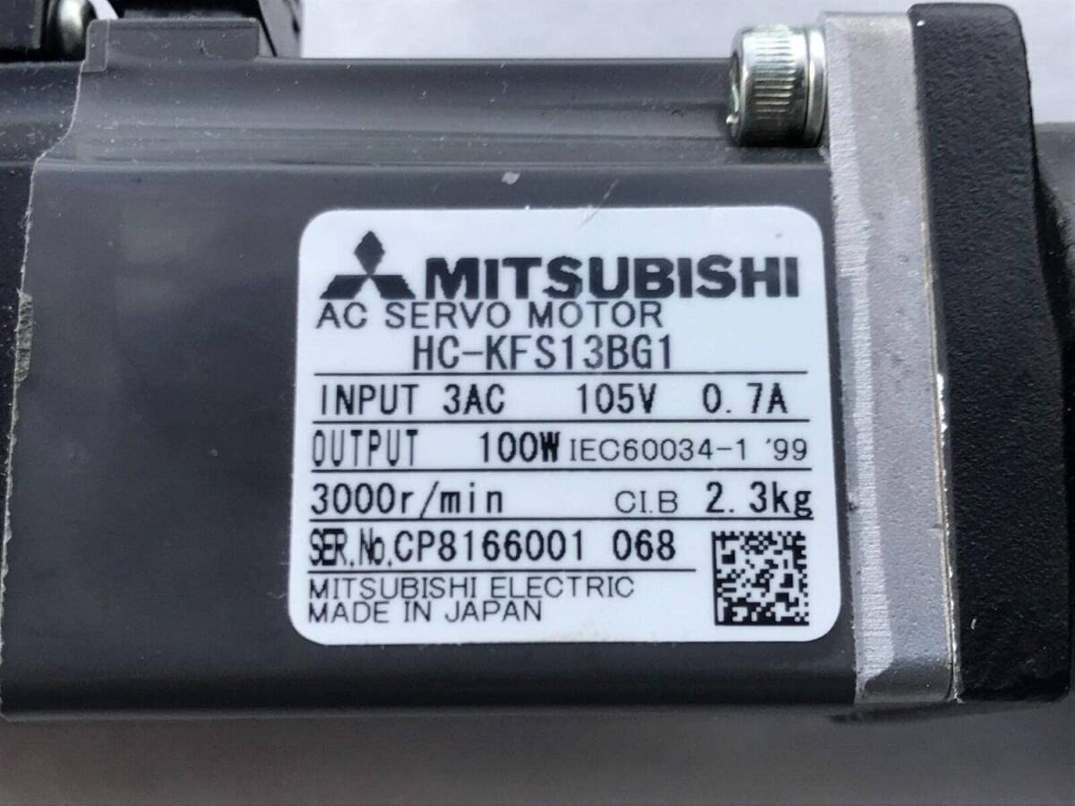 MITSUBISHI HC-KFS13BG1 Servo Motor [j1166082425]