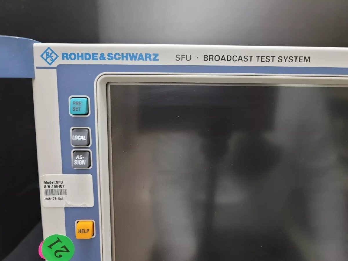 R&S SFU Broadcast Test System (as-is) [o1166571997]