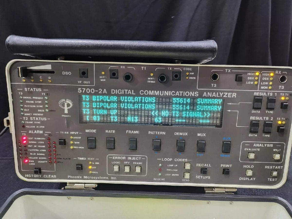 Phoenix 5700-2A Communication Analyzer (for parts or not working) [s1167094686]