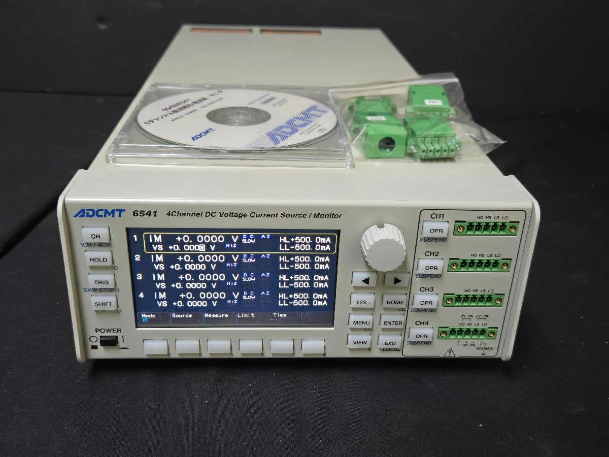 NBC ADCMT 6541 4-Channel DC Voltage Current Source Monitor [v1167107813]