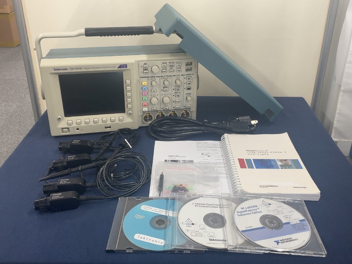 Tektronix TDS3034C Digital Phosphor Oscilloscope 300MHz [d1167446112]