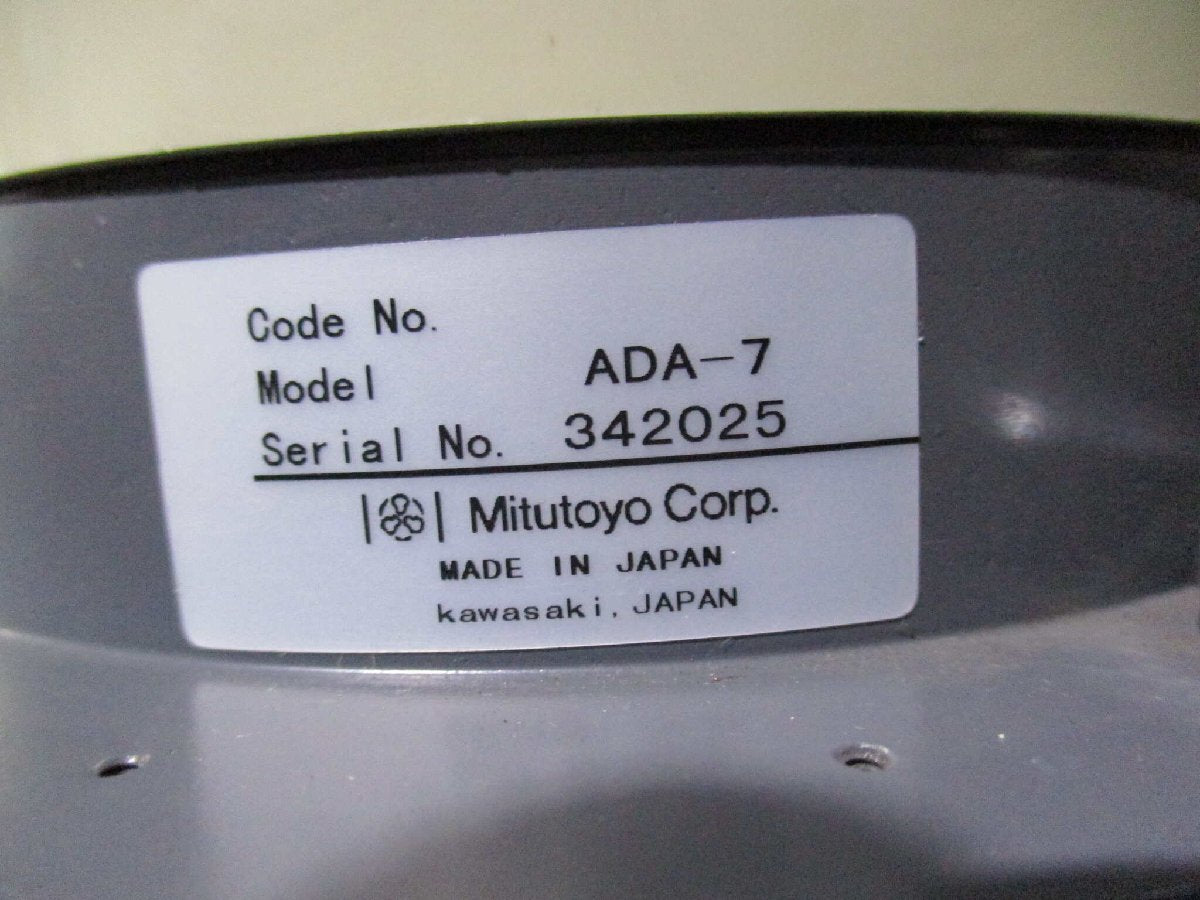MITUTOYO ADA-7 Seismometer [f1168360999]