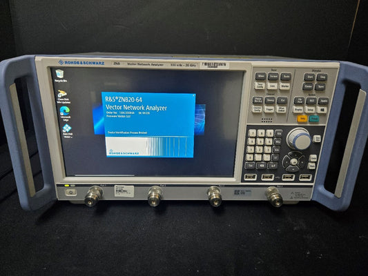 NBC R&S ZNB20 Vector Network Analyzer 100kHz to 20GHz 4 Ports [v1169484055]