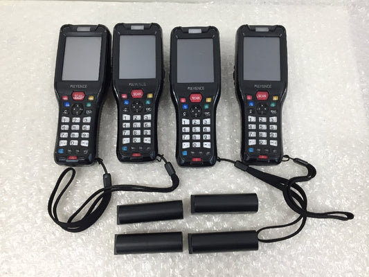 KEYENCE BT-W200 Barcode Reader Handy Terminal Set of 4 [b1169603202]