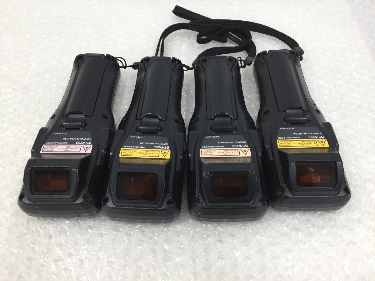 KEYENCE BT-W200 Barcode Reader Handy Terminal Set of 4 [b1169603202]