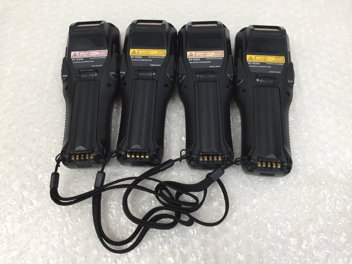 KEYENCE BT-W200 Barcode Reader Handy Terminal Set of 4 [b1169603202]