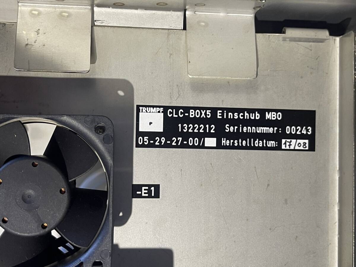 TRUMPF CLC-BOX5 Insert MBO 1322212 [w1169594476]