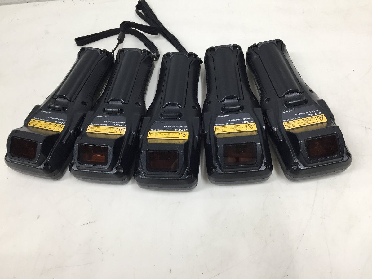KEYENCE BT-W200 Barcode Reader Handy Terminal Set of 5 [v1170007150]