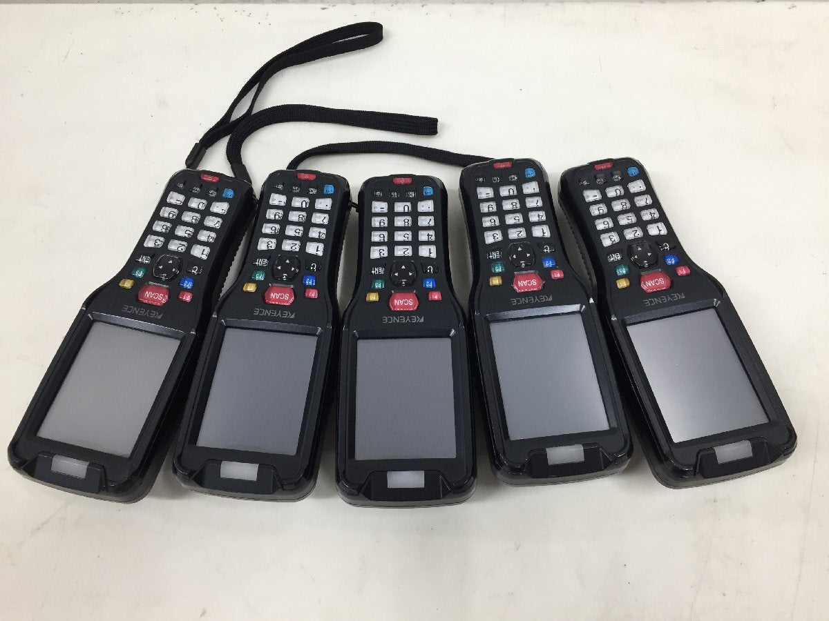KEYENCE BT-W200 Barcode Reader Handy Terminal Set of 5 [v1170007150]