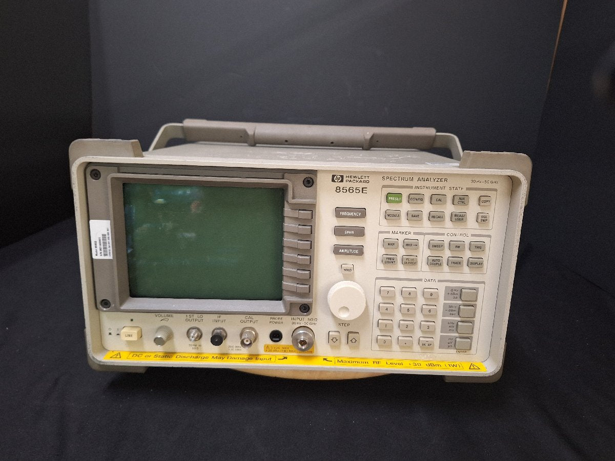 HP 8565E Spectrum Analyzer 30Hz to 50GHz Opt. 001 005 006 007 008 [l1170259438]