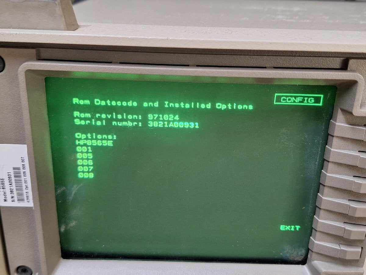 HP 8565E Spectrum Analyzer 30Hz to 50GHz Opt. 001 005 006 007 008 [l1170259438]