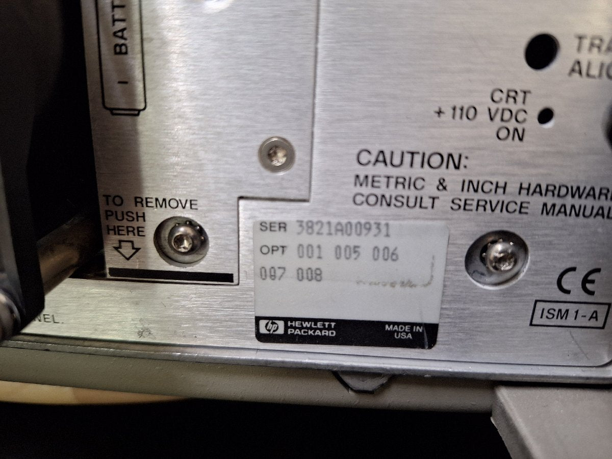 HP 8565E Spectrum Analyzer 30Hz to 50GHz Opt. 001 005 006 007 008 [l1170259438]