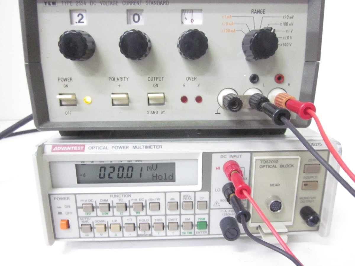 Advantest TQ8215 Optical Power Meter 4.5 Digits 19.999mV to 199.99V [n1170367025]