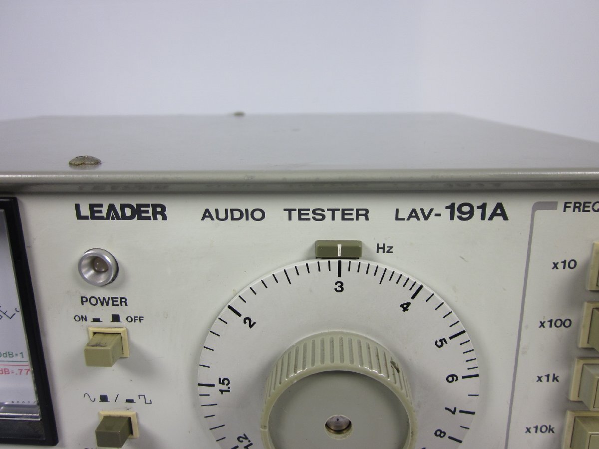 Audio Tester LAV-191A Reader Electronic [o1170382613]