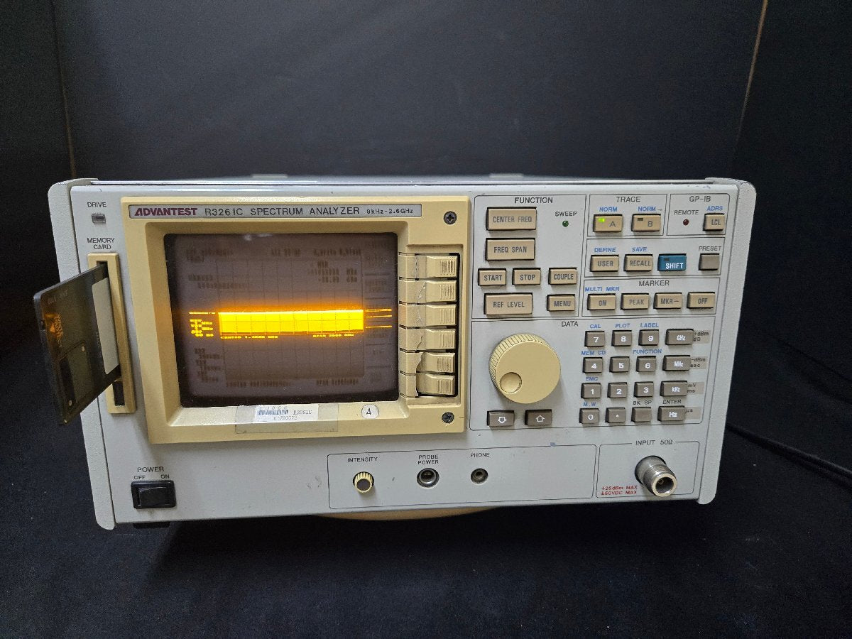 Advantest R3261C Spectrum Analyzer 9kHz-2.6GHz (as-is) [k1170591407]