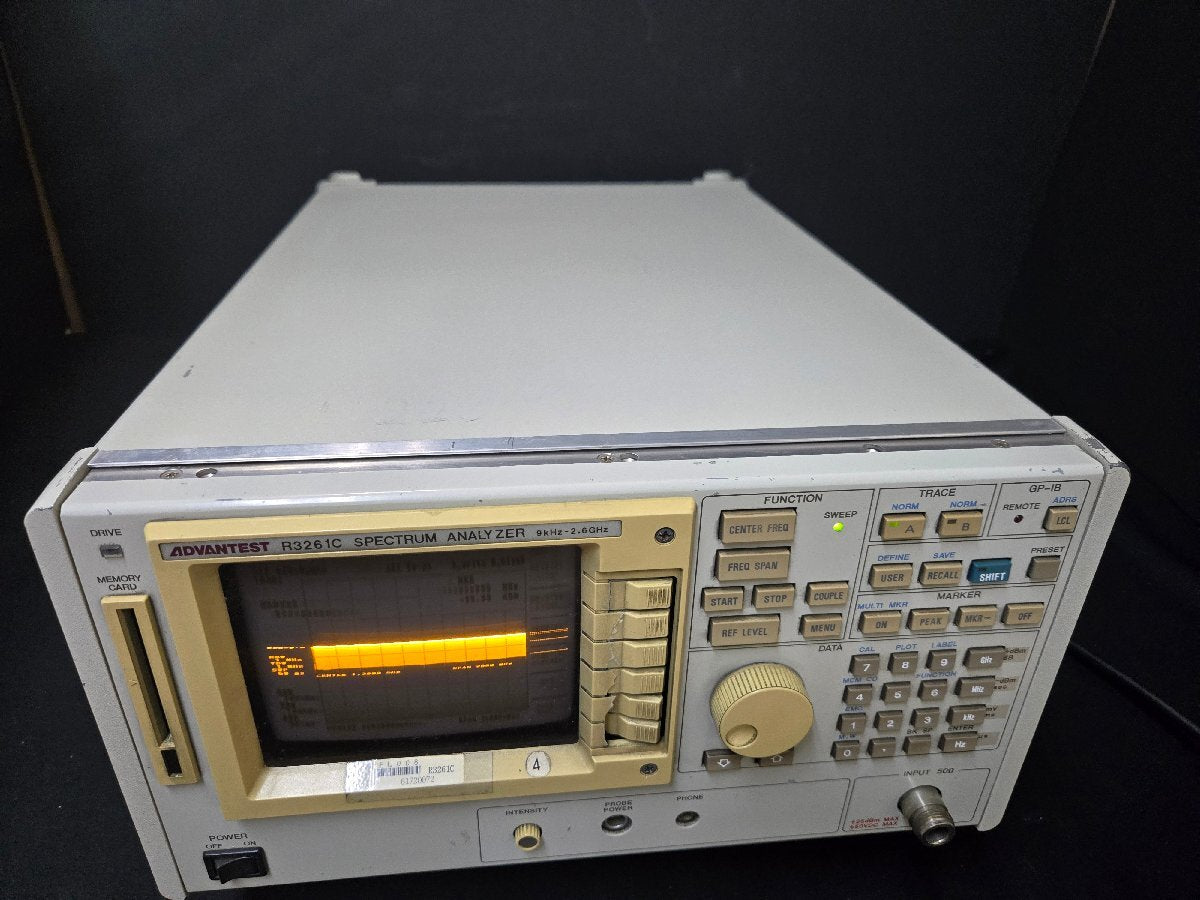 Advantest R3261C Spectrum Analyzer 9kHz-2.6GHz (as-is) [k1170591407]