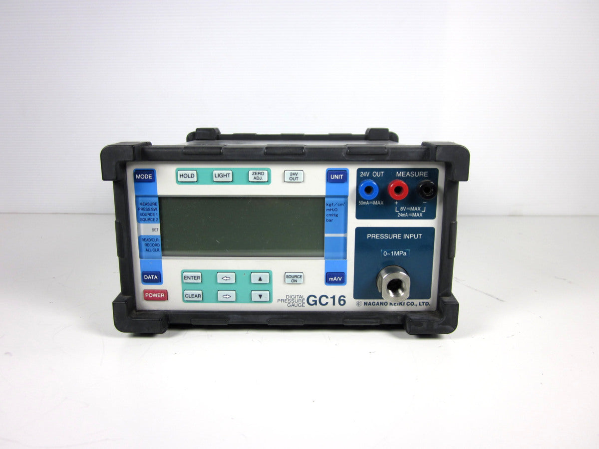 Precision GC16 Digital Pressure Gauge 0-1MPa Nagano Instrument [b1170646190]