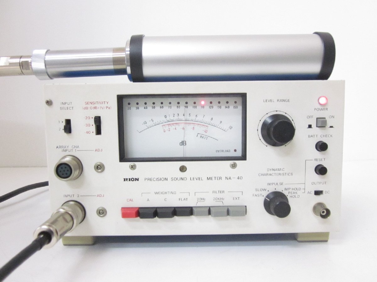 Precision Sound Meter NA-40K Rion Noise Measuring Instrument [c1170631129]